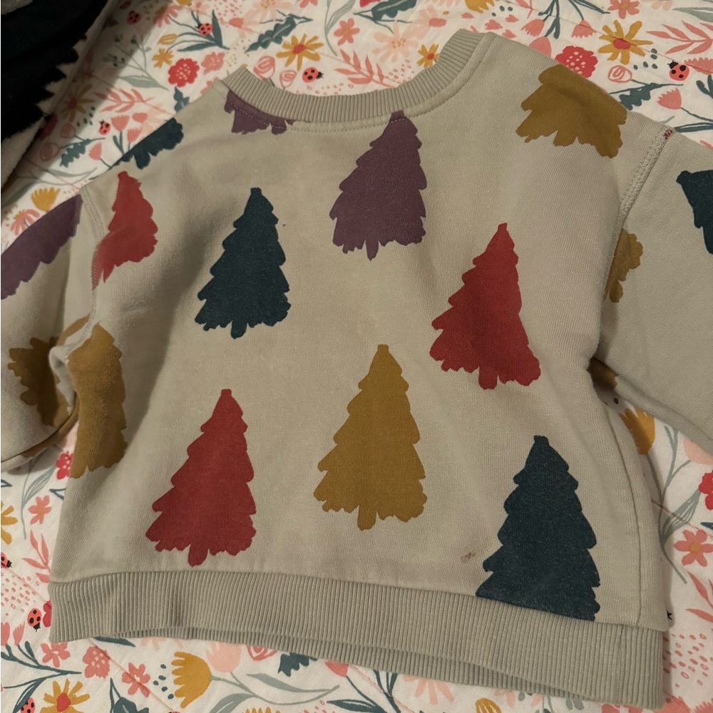 Zara Christmas Tree sweater 6-9 months